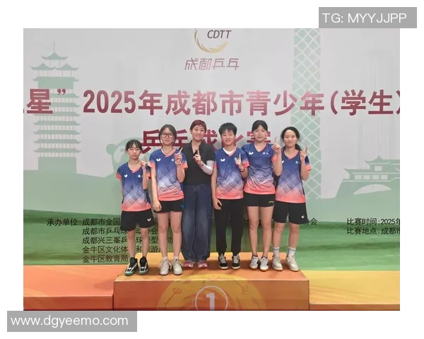 成都乒乓球队实力强劲荣登全国排行榜第六名